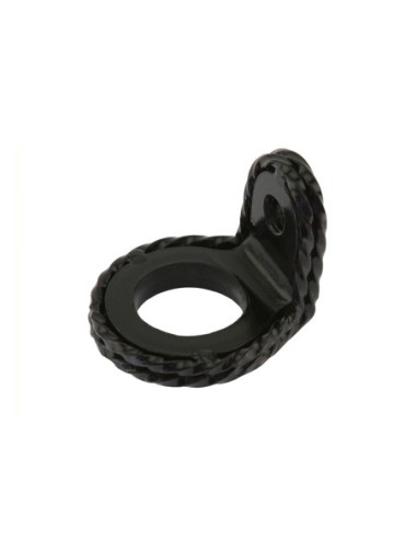 Spring Fork Twisted Ring 1 Inch 90 Degrees Black.